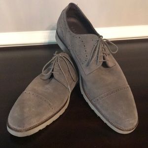 Nordstrom Men’s Grey Suede Wing Tips Sz 11